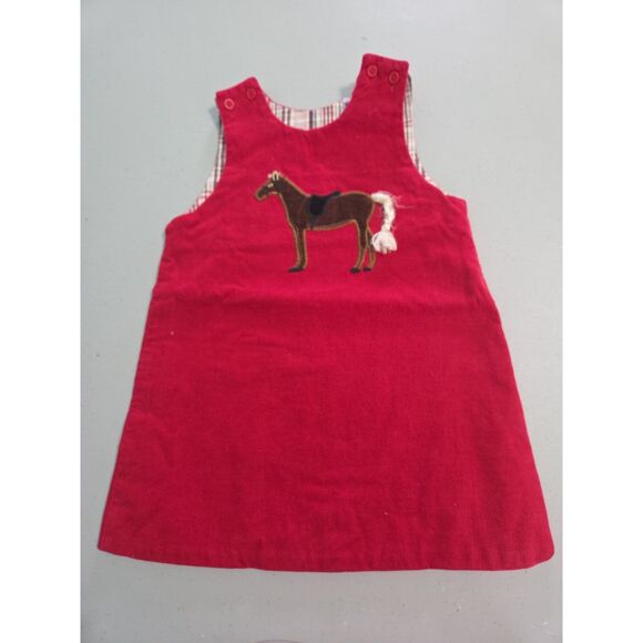 Other - bailey boys dress horse dress corduroy red 3t